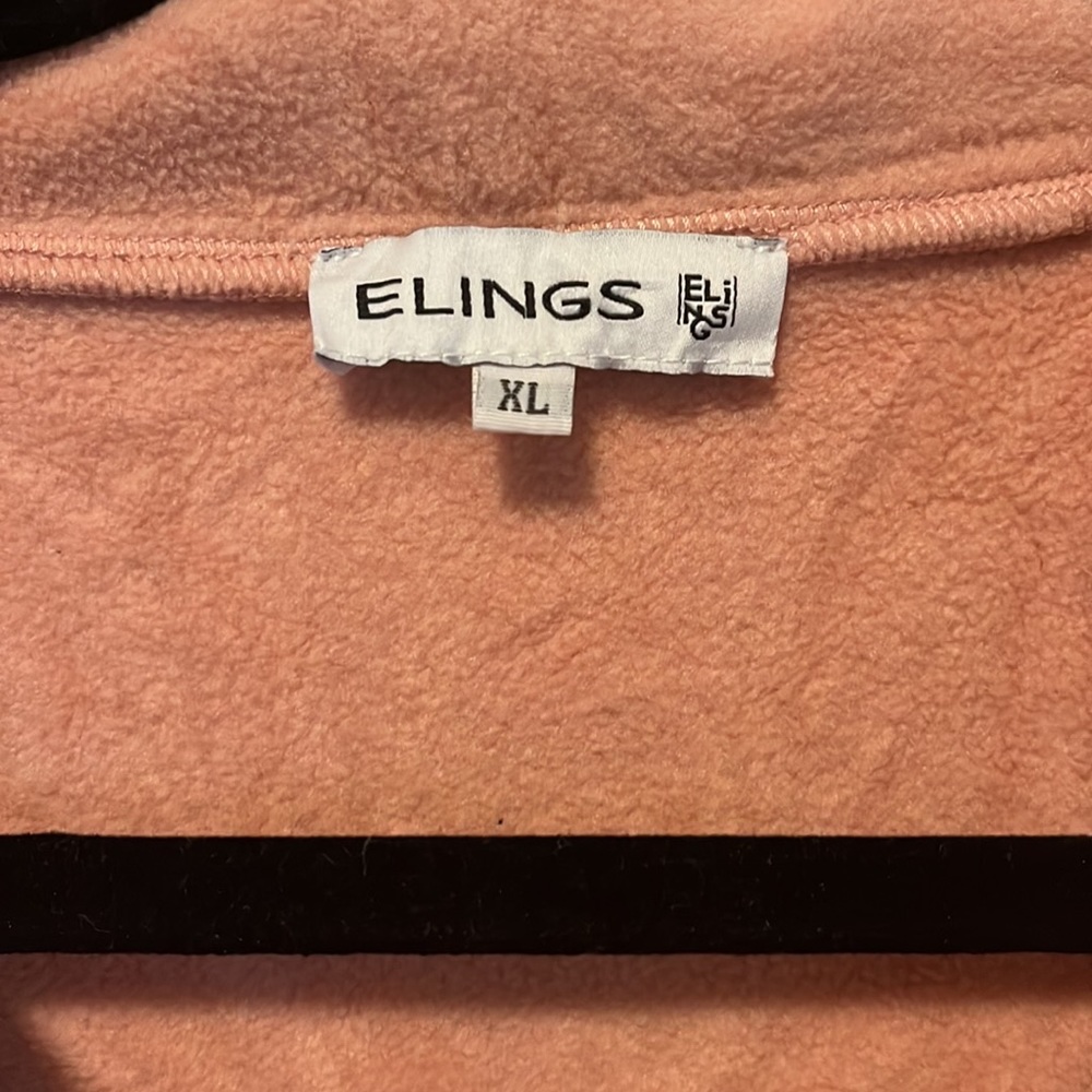 Pink Cord-Trim Flap-Pocket Button-Up Jacket - Picture 5 of 6